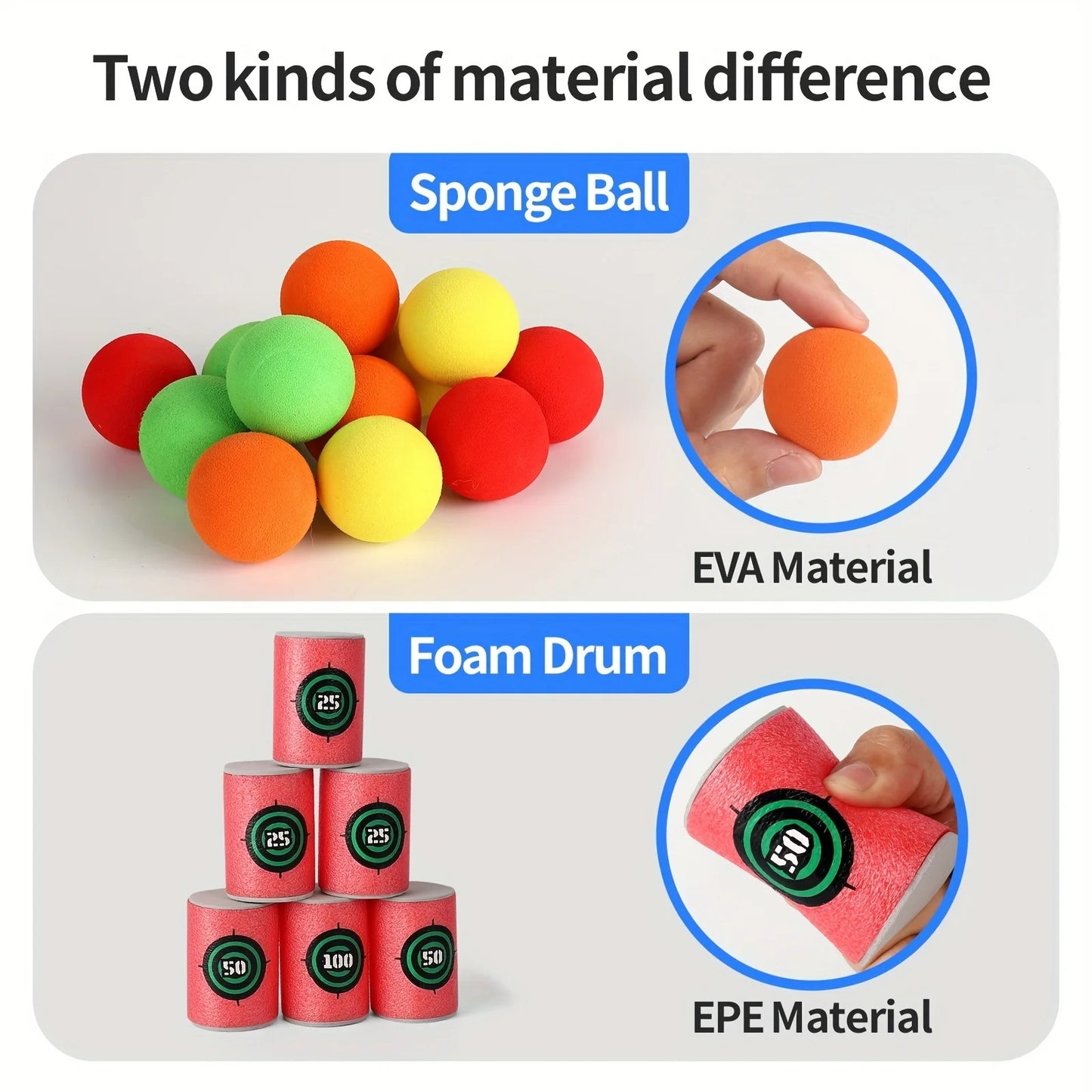 Soft Bullet Target Practice Toy