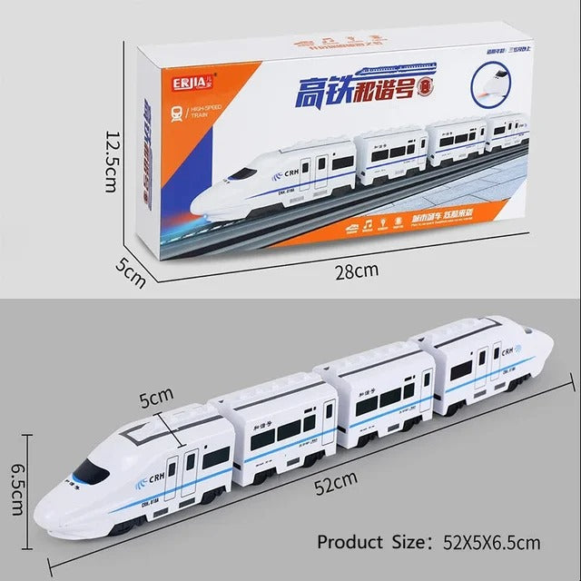 Kids DIY Simulation High Speed Train Toy