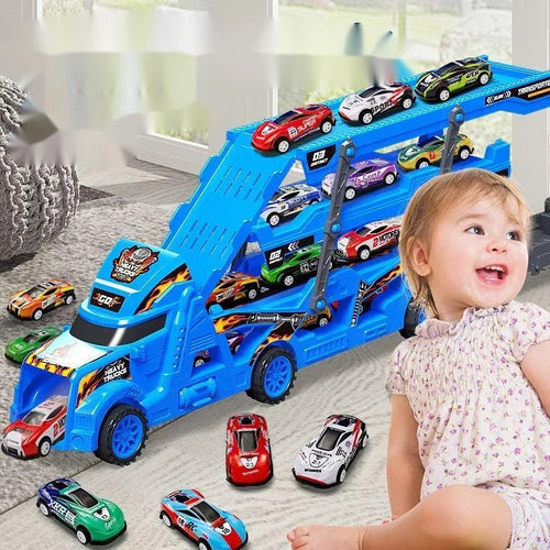 Large Kid Truck Deformation Transporter Car Toys