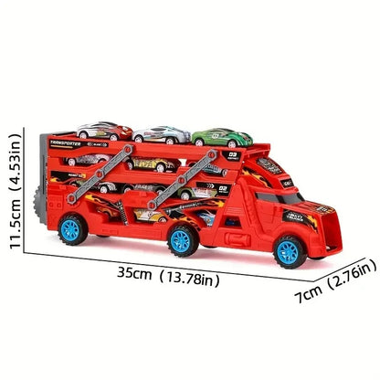 Large Kid Truck Deformation Transporter Car Toys