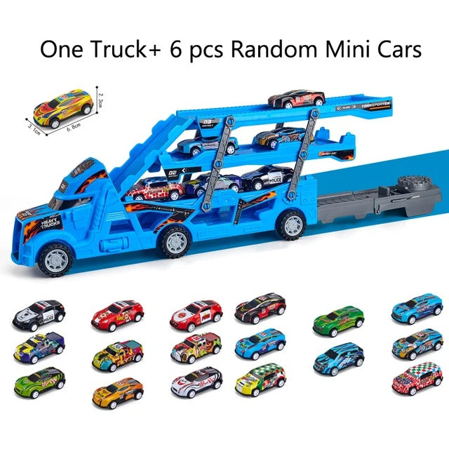 Large Kid Truck Deformation Transporter Car Toys