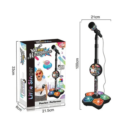 Kids Microphone with Stand Music Instrument Toys